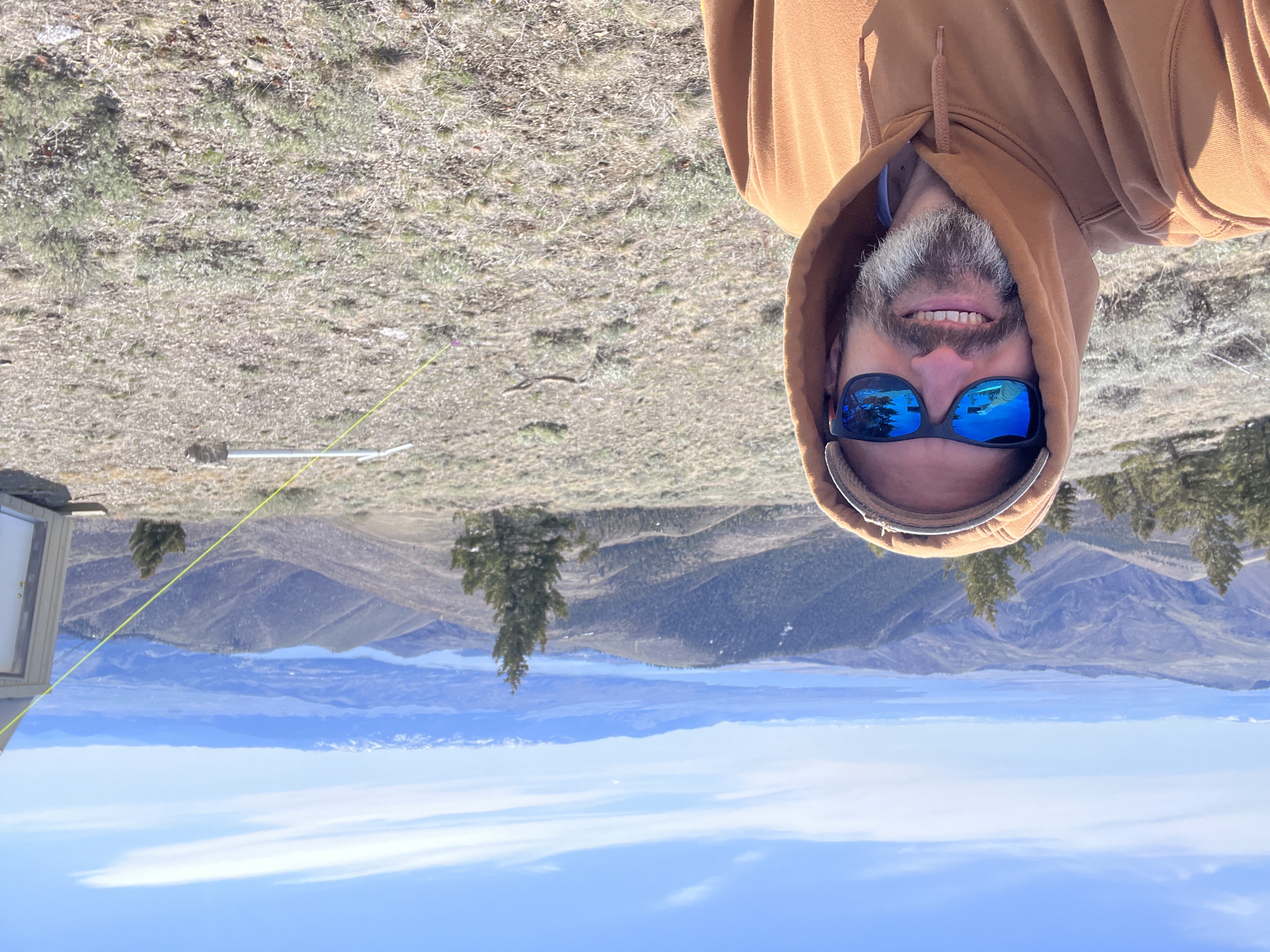 Looking south from Hedges towards Canyon Ferry Lake.