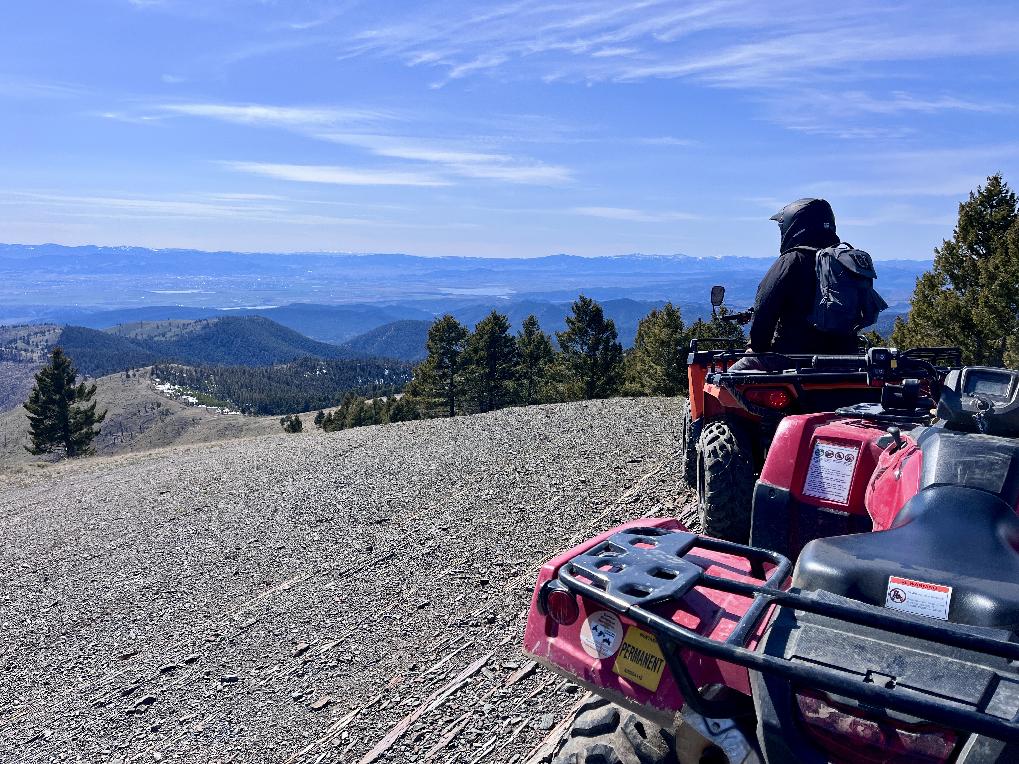 ATV-Assisted SOTA Activation on Hedges Mountain (W7M/CL-114)