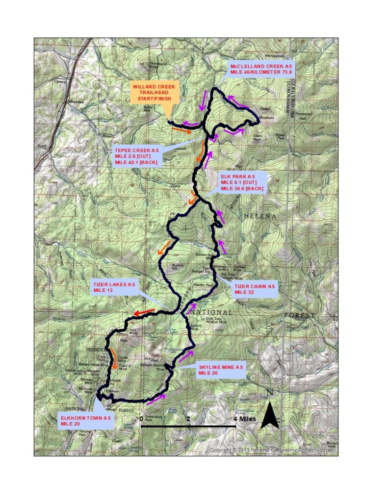 Elkhorn Endurance Run, Ham Radio in the Wilderness